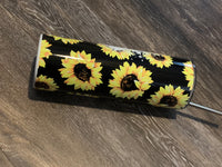 Sunflower motherhood tumbler