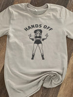 “Hands off” western style tee