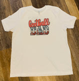 Bulldog football dad tee