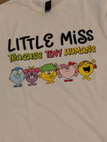 Little miss teaches tiny humans