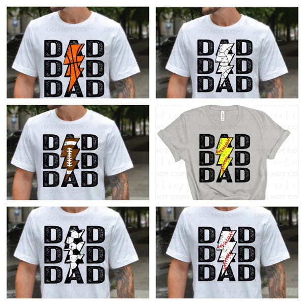 Dad sports tee